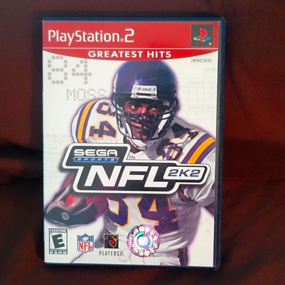 PlayStation 2 greatest hits Sega sports NFL 2k2